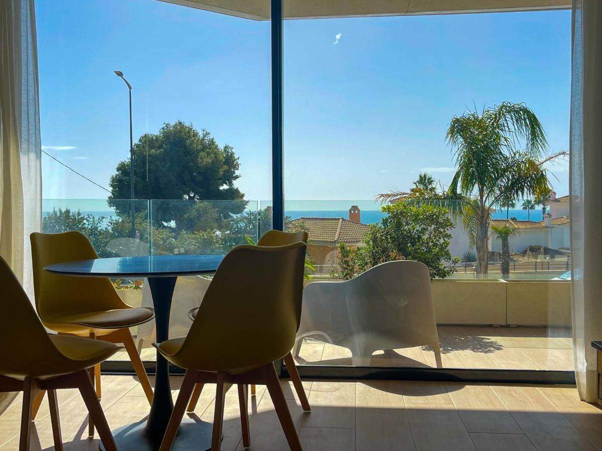 Modern Sea Front Sea Waves Apartment Alicante Exterior photo
